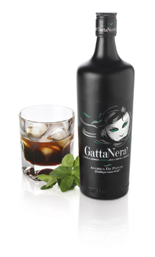 Gatta Nera - Andrea Da Ponte - LIQUEUR DE RéGLISSE ET MENTHE à BASE DE GRAPPA DE PROSECCO